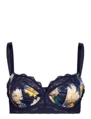 Lucia Uw Side Support Bra Lingerie Bras & Tops Full Cup Bras Navy Fant...