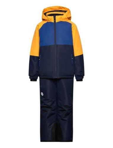 Ski Set - Colorblock Outerwear Coveralls Snow-ski Coveralls & Sets Mul...