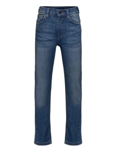 Tim Slim Denim Pants Bottoms Jeans Regular Jeans Blue Tom Tailor