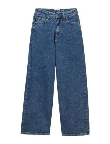 Wide Leg Denim Pants Bottoms Jeans Wide Jeans Blue Tom Tailor