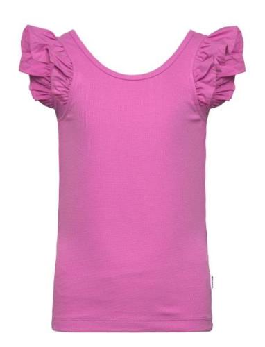 Ranja Tops T-shirts Sleeveless Pink Molo