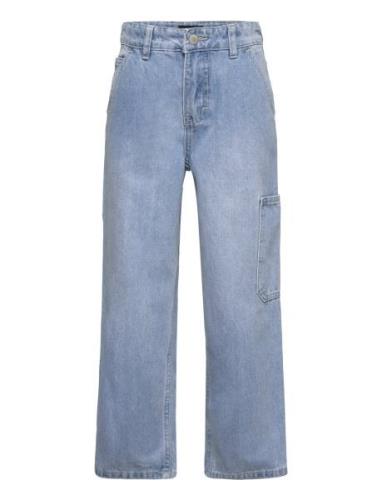 Archer Bottoms Jeans Wide Jeans Blue Molo