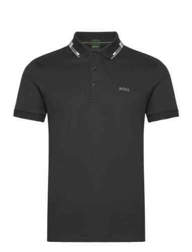 Paule Sport Polos Short-sleeved Black BOSS