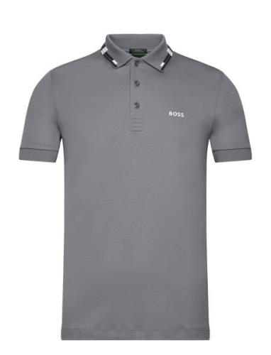 Paule Sport Polos Short-sleeved Grey BOSS