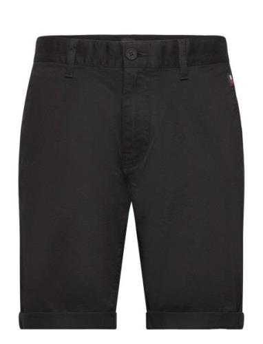 Tjm Scanton Short Bottoms Shorts Chinos Shorts Black Tommy Jeans