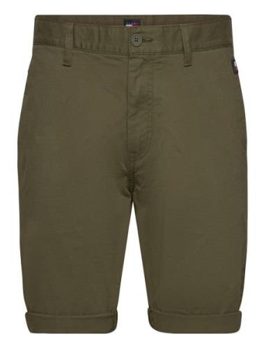 Tjm Scanton Short Bottoms Shorts Chinos Shorts Green Tommy Jeans