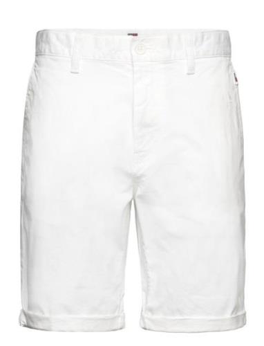 Tjm Scanton Short Bottoms Shorts Chinos Shorts White Tommy Jeans