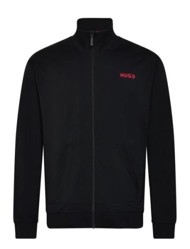 Linked Jacket Zip Designers Sweat-shirts & Hoodies Sweat-shirts Black ...