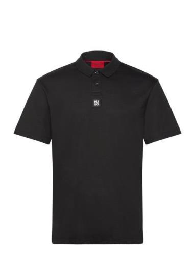 Deabono_D Designers Polos Short-sleeved Black HUGO