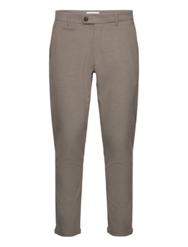 Como Twill Suit Pants Bottoms Trousers Casual Beige Les Deux