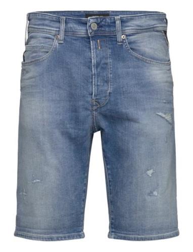 Rbj.981 Short Shorts Tapered 573 Online Bottoms Shorts Denim Blue Repl...