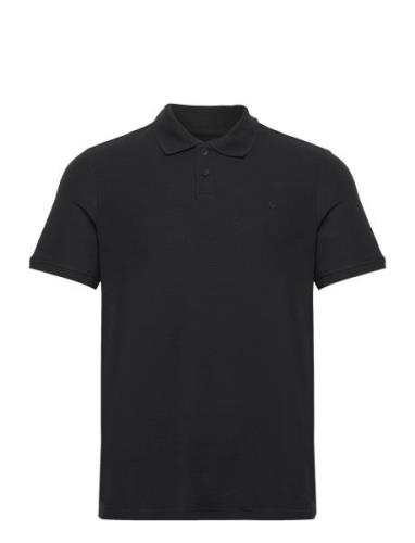 Style Palco Tops Knitwear Short Sleeve Knitted Polos Black MUSTANG