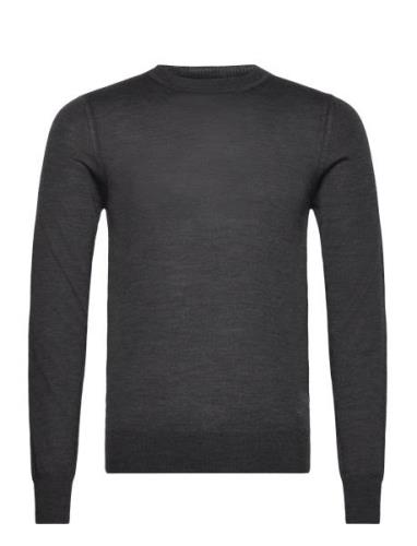 Sweater Designers Knitwear Round Necks Grey Emporio Armani