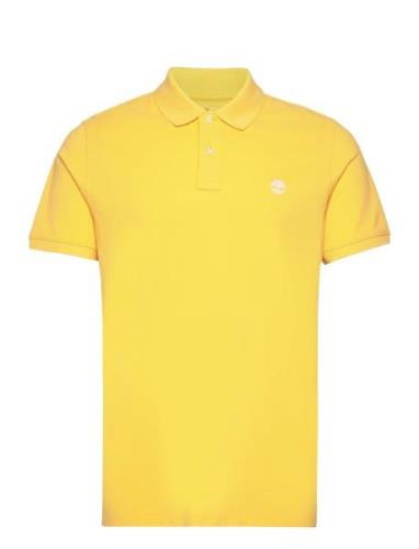 Millers River Pique Short Sleeve Polo Mimosa Designers Polos Short-sle...