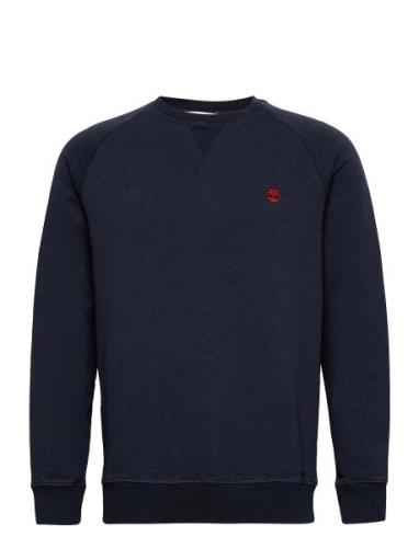 Exeter River Loopback Crew Neck Sweatshirt Dark Sapphire Designers Swe...