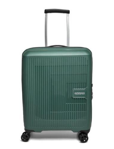 Aerostep Spinner 55/20 Exp Tsa Bags Suitcases Green American Tourister