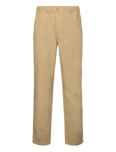 Fine Twill Hektor Pants Bottoms Trousers Casual Beige Mads Nørgaard