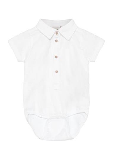 Body Ss Bodies Short-sleeved White Minymo