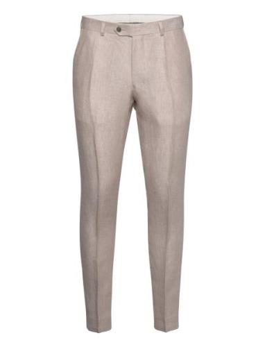 Denz Trousers Designers Trousers Formal Beige Oscar Jacobson