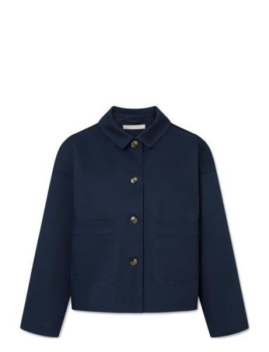 Felina Jacket Outerwear Jackets Light-summer Jacket Navy STUDIO FEDER