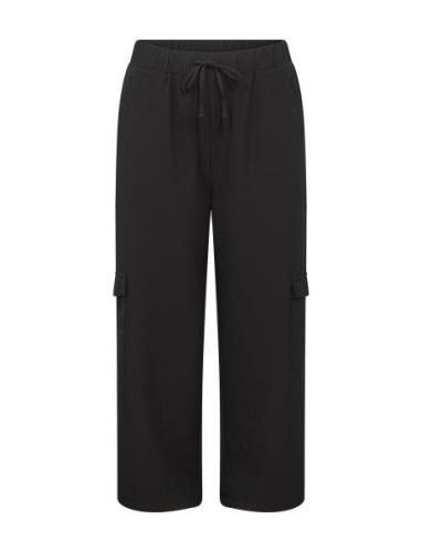 Wa-Catrina Bottoms Trousers Cargo Pants Black Wasabiconcept