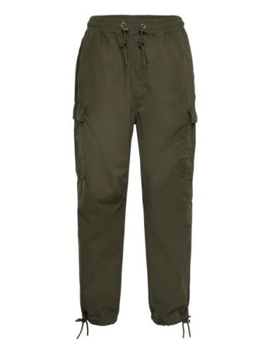 Parachute Trousers Bottoms Trousers Cargo Pants Green Revolution