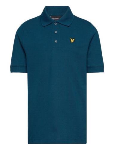 Plain Polo Shirt Tops T-shirts Polo Shirts Short-sleeved Polo Shirts B...