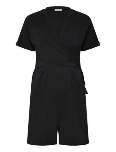 Amelia Playsuit Bottoms Jumpsuits Black Boob