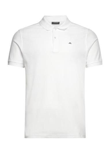 M Polo Pike Designers Polos Short-sleeved White J. Lindeberg