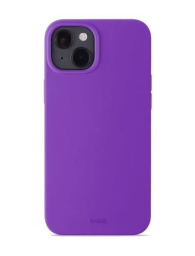 Silic Case Iph 14 Plus Mobiltilbehør-covers Ph Cases Purple Holdit