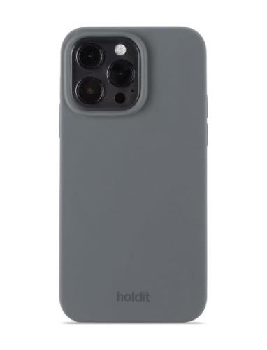 Silic Case Iph 14 Promax Mobiltilbehør-covers Ph Cases Grey Holdit