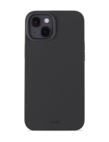 Silic Case Iph 15 Plus Mobiltilbehør-covers Ph Cases Black Holdit