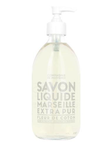 Liquid Marseille Soap Cotton Flower 495 Ml Beauty Women Home Hand Soap...