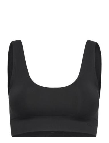 Smooth Bralette Lingerie Bras & Tops Soft Bras Tank Top Bras Black Org...