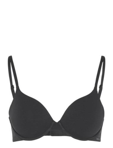 Core Full Coverage Bra Lingerie Bras & Tops Full Cup Bras Black Organi...