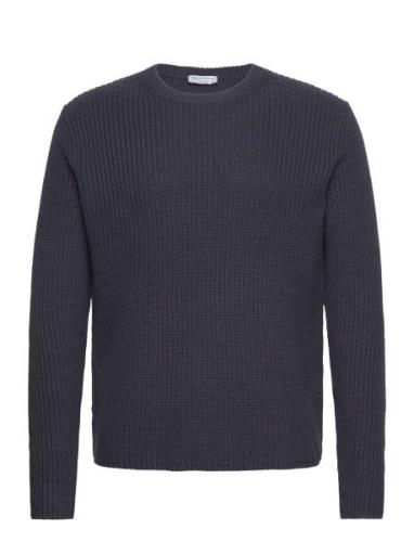 Maier Designers Knitwear Round Necks Navy Tiger Of Sweden