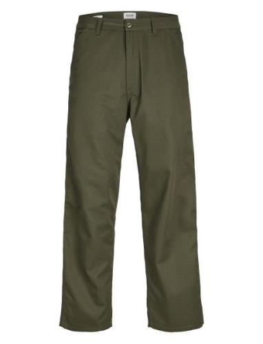 Jpstalex Jjclean Worker Mni Bottoms Khaki Green Jack & J S