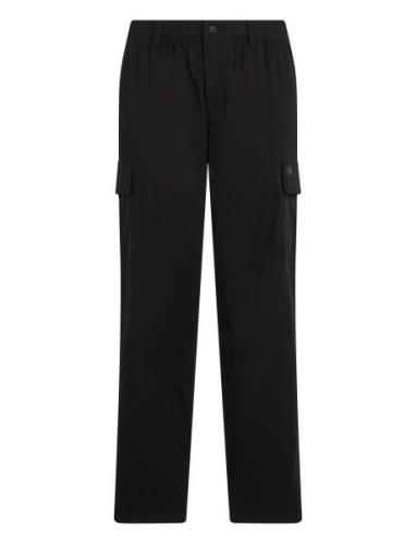 Regular Straight Cargo Bottoms Trousers Cargo Pants Black Calvin Klein...