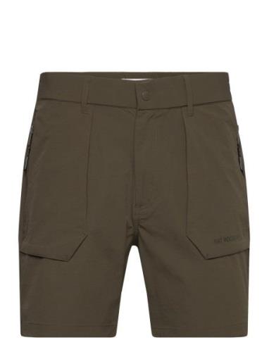 Track Shorts Bottoms Shorts Casual Khaki Green Fat Moose