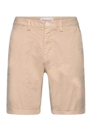 Reg Sunfaded Shorts Bottoms Shorts Chinos Shorts Beige GANT