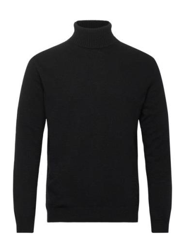 Salim Rollneck Tops Knitwear Turtlenecks Black Oscar Jacobson