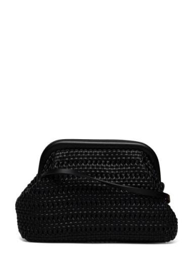 Bag Braided Clutch Bags Clutches Black Lindex