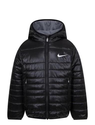 Nike Quilted Jacket Fôret Jakke Black Nike