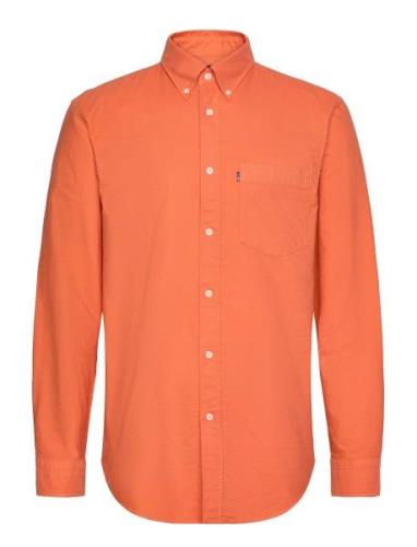 Casual Oxford B.d Shirt Tops Shirts Casual Orange Lexington Clothing