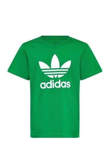 Trefoil Tee Sport T-shirts Short-sleeved Green Adidas Originals