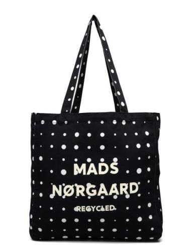 Recycled Boutique Athene Bag Aop Bags Totes Black Mads Nørgaard