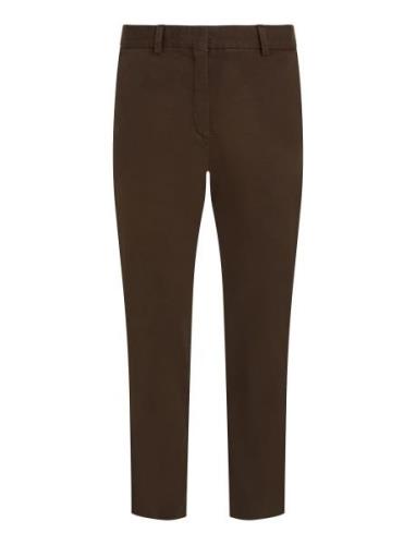 Stretch Gmd Slim Chino Bottoms Trousers Chinos Brown Tommy Hilfiger