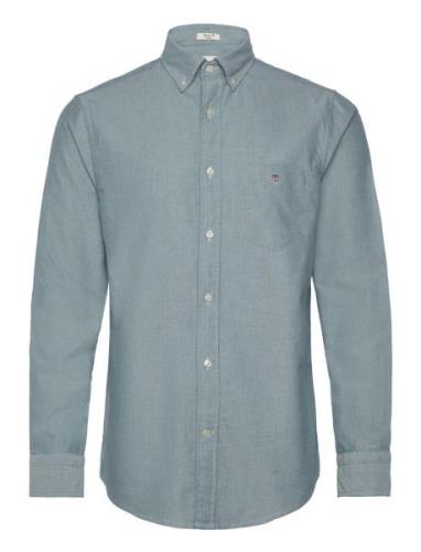 Reg Classic Oxford Shirt Tops Shirts Casual Green GANT