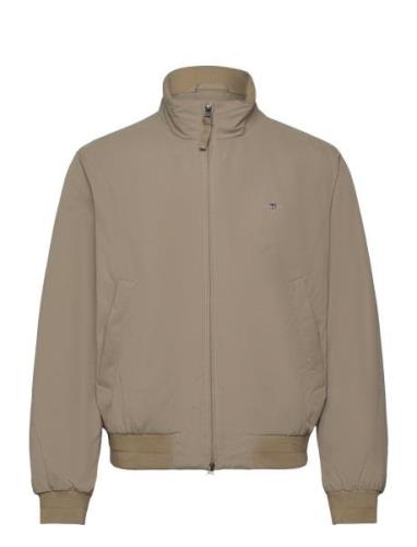 Padded Hampshire Jacket Fôret Jakke Beige GANT