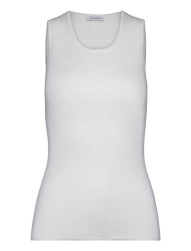 Hannele L Tops T-shirts & Tops Sleeveless White Andiata